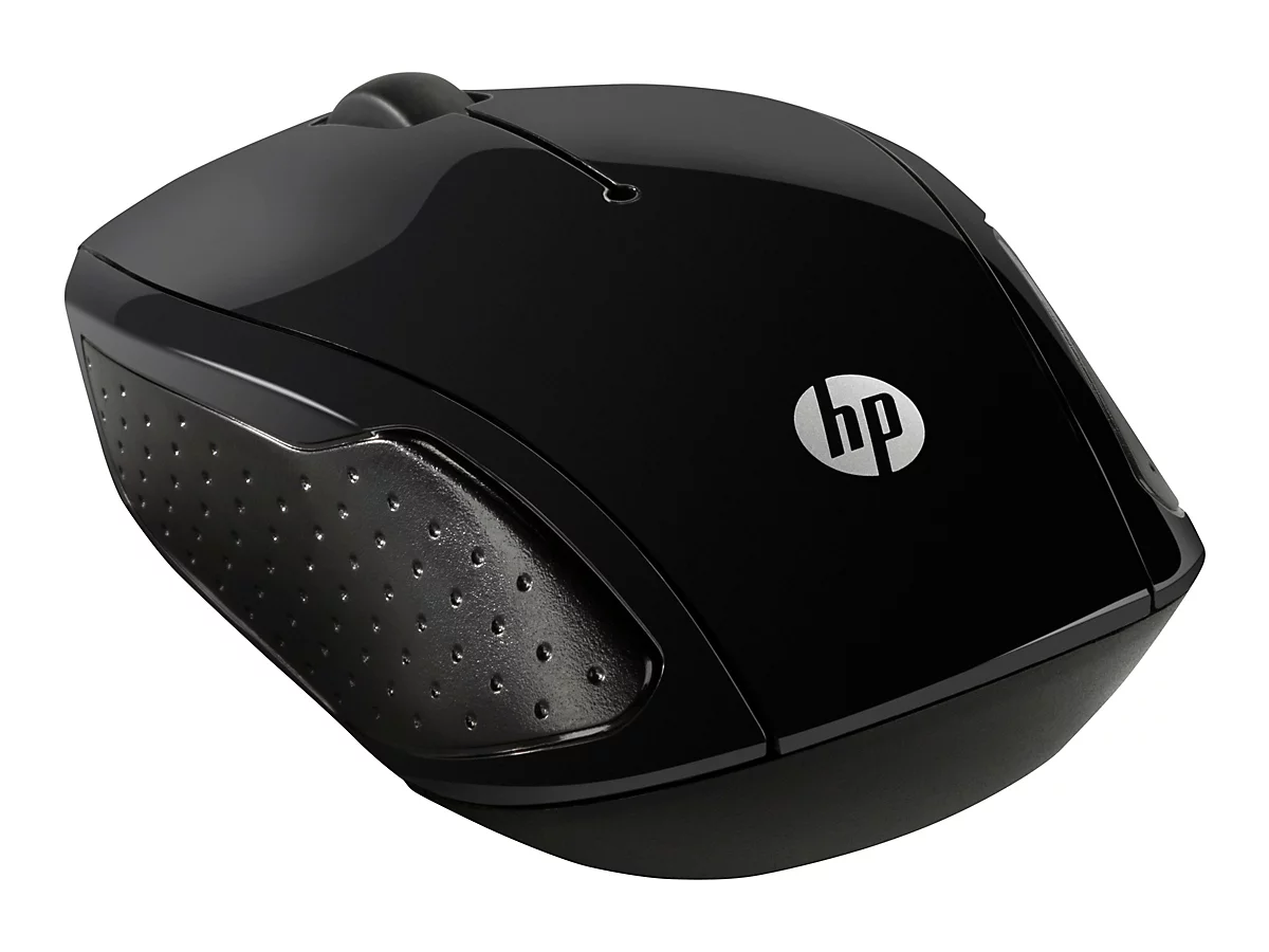 HP 200 - Maus - rechts- und linkshändig - optisch - kabellos - 2.4 GHz