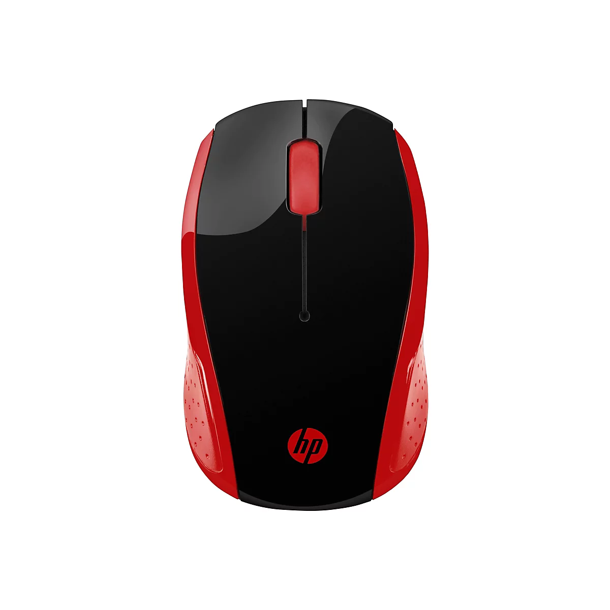HP 200 - Maus - rechts- und linkshändig - optisch - kabellos - 2.4 GHz