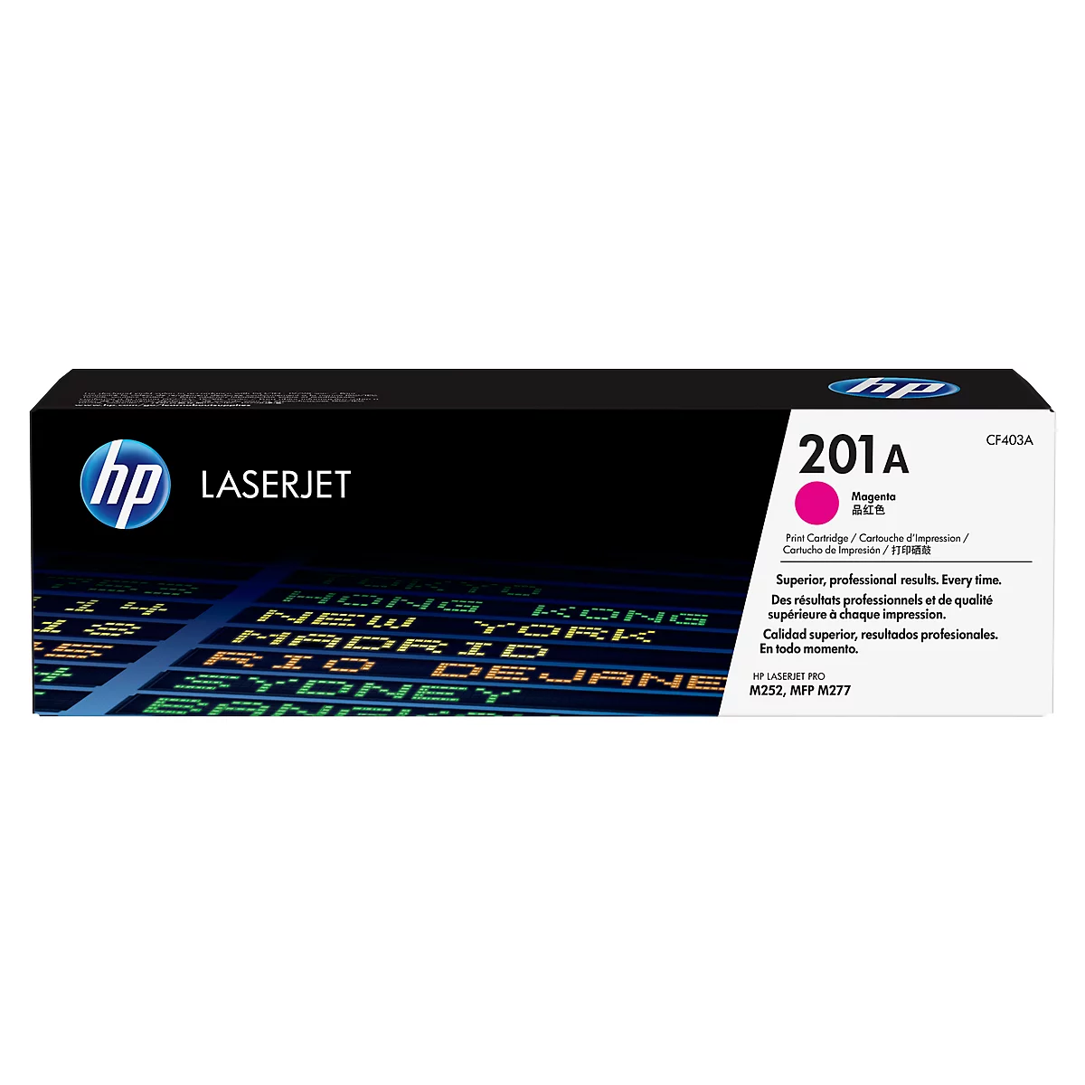 HP 201A Color LaserJet CF403A printcassette magenta
