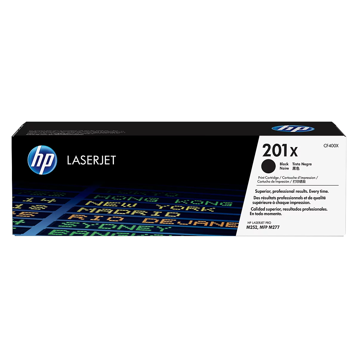 HP 201X Color LaserJet CF400X printcassette zwart