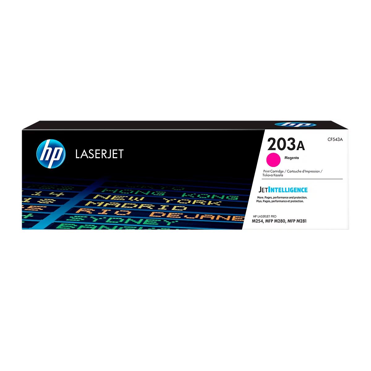 HP 203A Color LaserJet CF543A tonercassette magenta