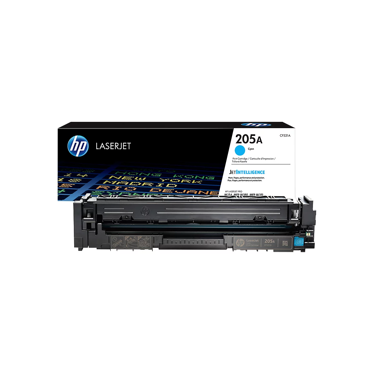 HP 205A LaserJet tonercassette cyaan