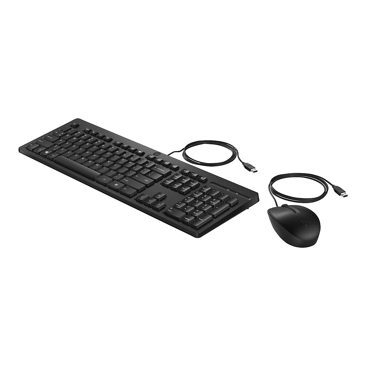 HP 225 - Tastatur-und-Maus-Set - USB - Deutsch - für HP 34; Laptop 15; Pro Mobile Thin Client mt440 G3; ZBook Firefly 14 G9; ZBook Fury 16 G9
