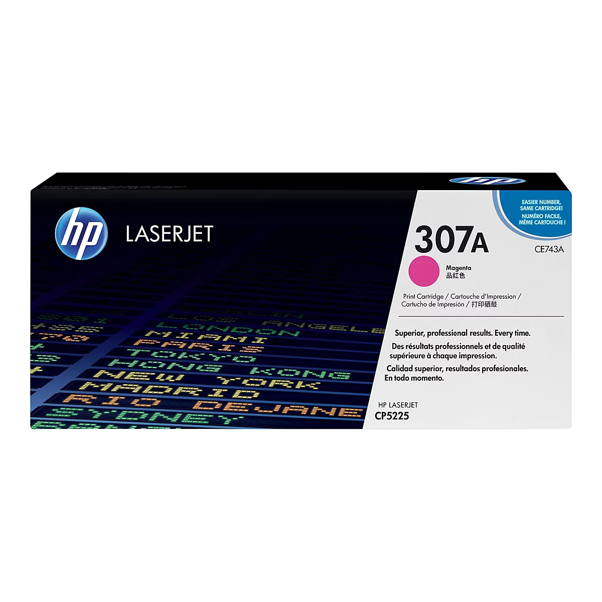 HP 307A - Magenta - original - LaserJet - Tonerpatrone (CE743A)