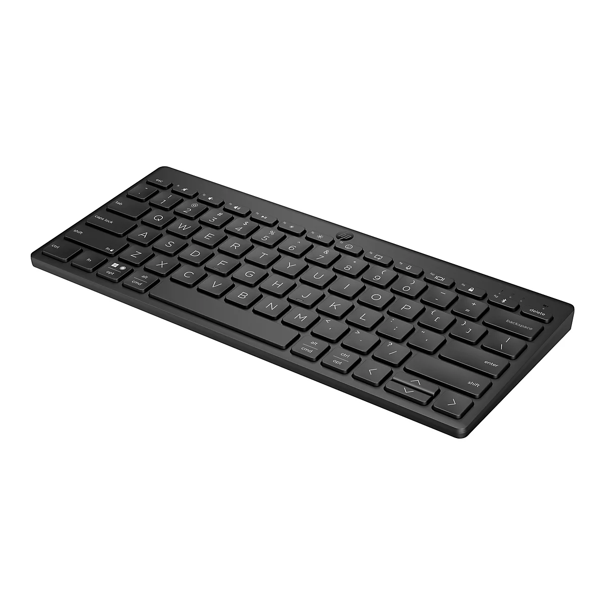 HP 355 Compact Multi-Device - Tastatur - kabellos - Bluetooth 5.2 - Deutsch - Schwarz
