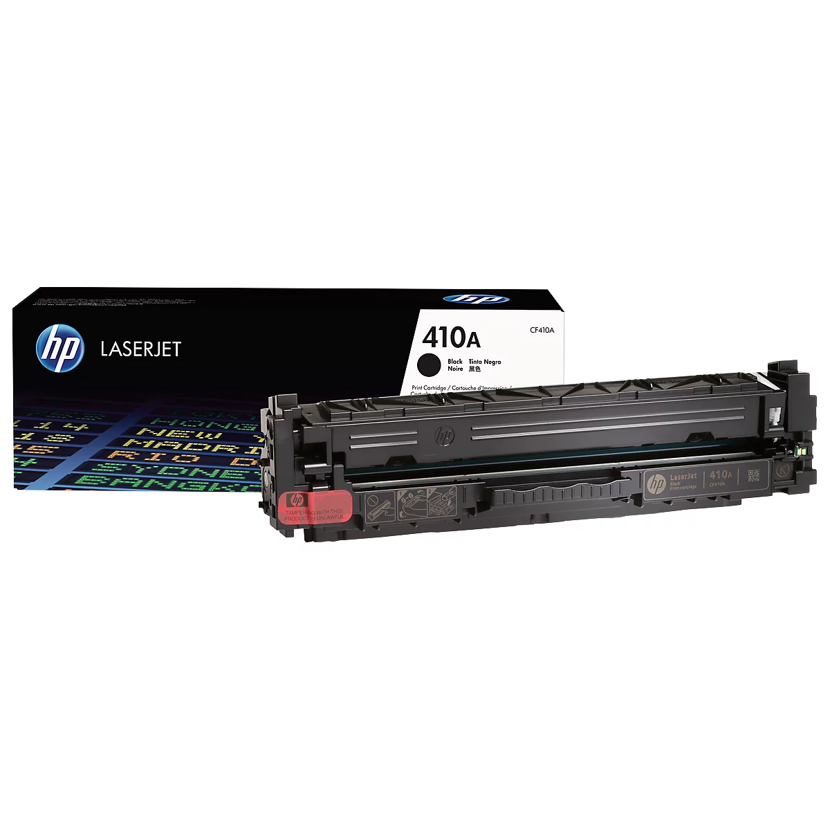 HP 410A Color LaserJet CF410A Toner schwarz, original