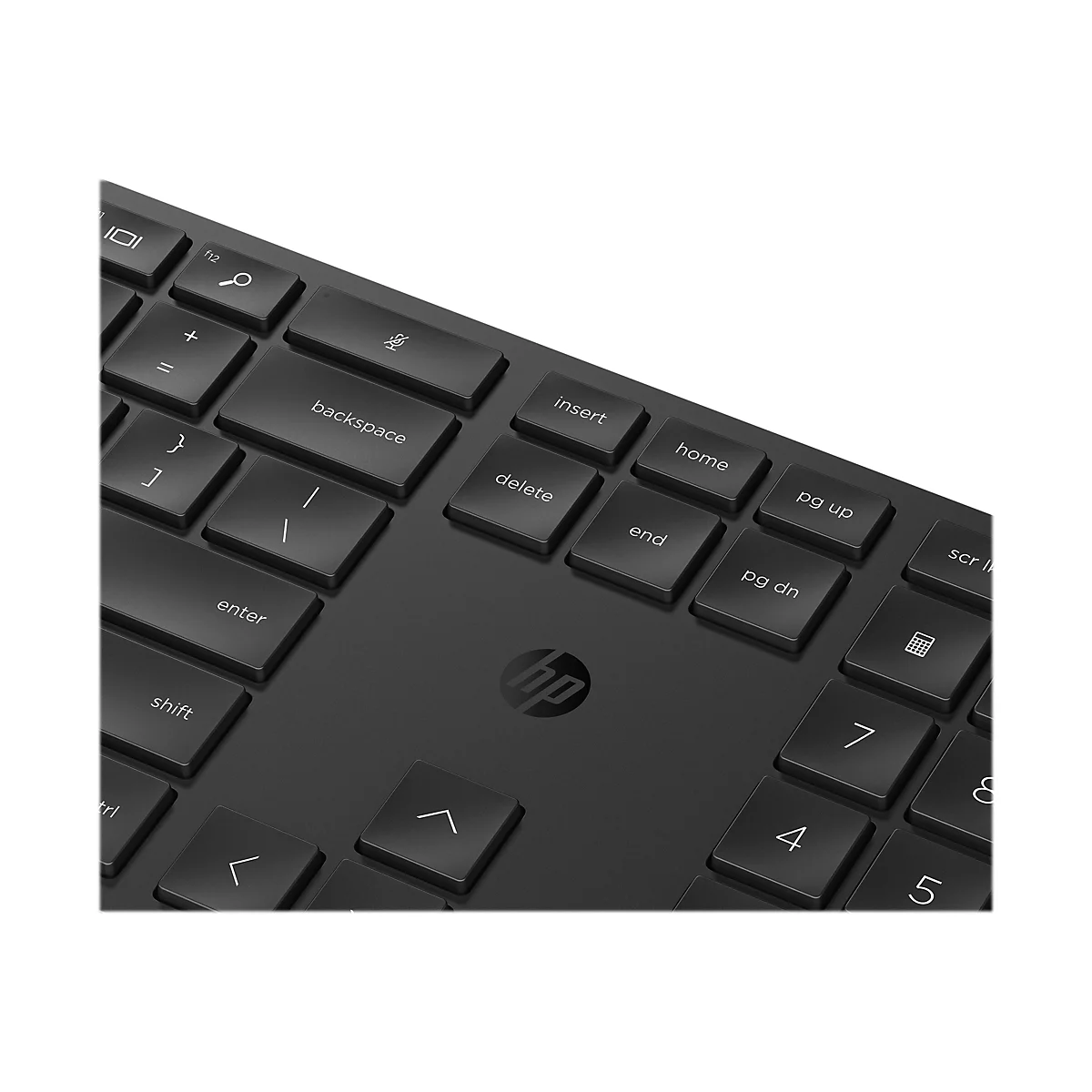 HP 655 - Tastatur-und-Maus-Set - kabellos - 2.4 GHz - QWERTZ - Deutsch