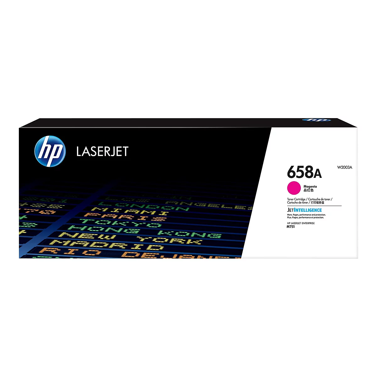 HP 658A - Magenta - original - LaserJet - Tonerpatrone (W2003A)