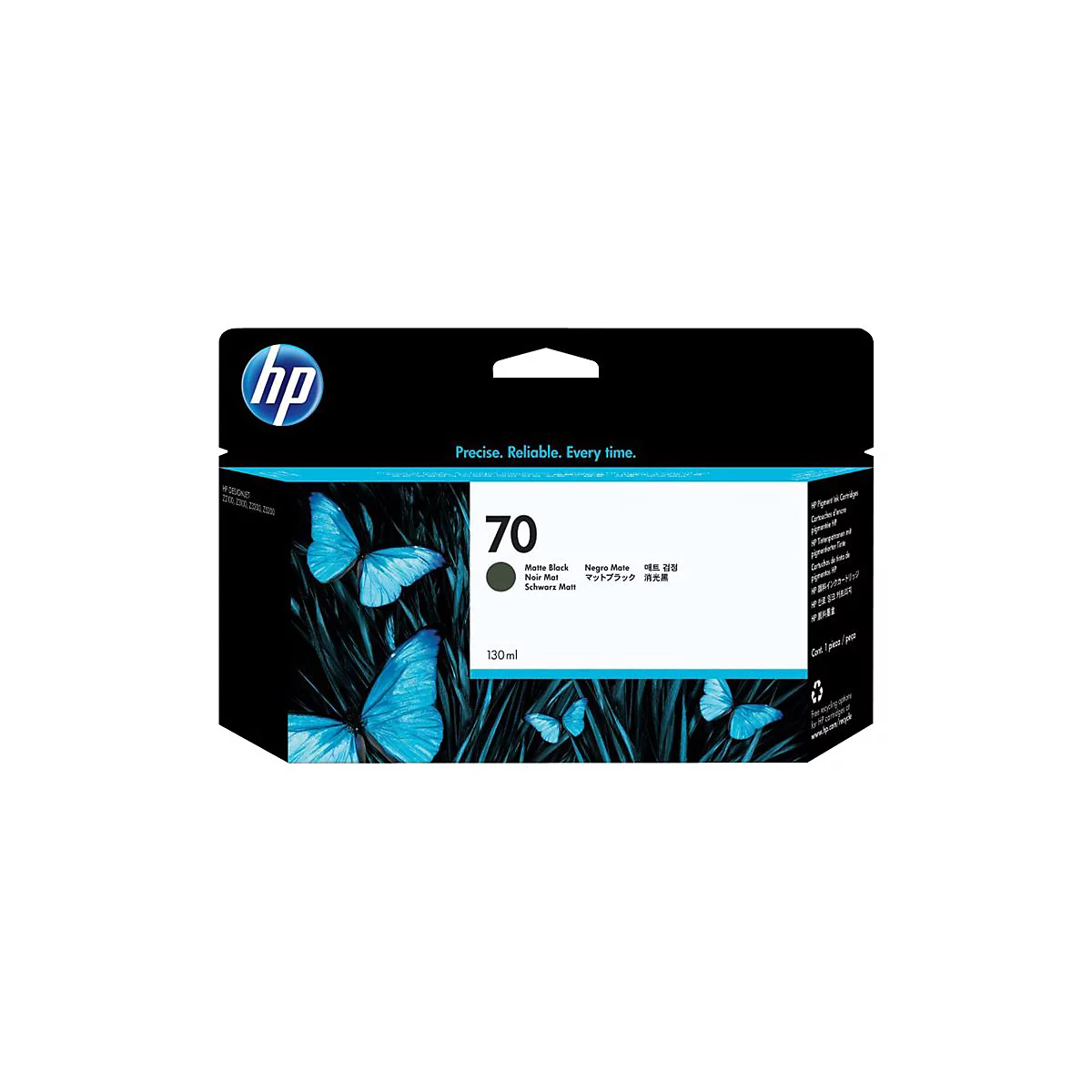 HP 70 - mattschwarz - original - DesignJet - Tintenpatrone