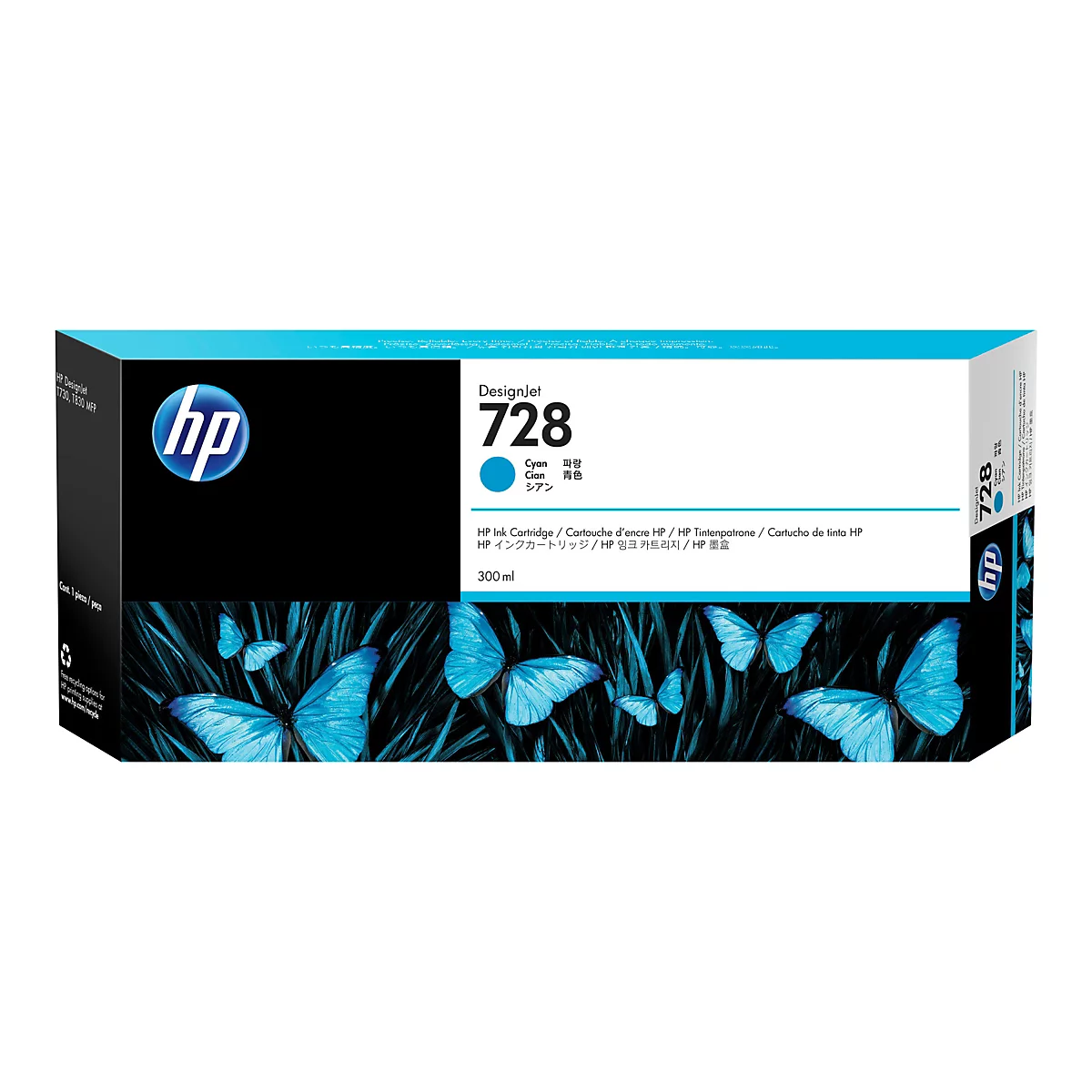 HP 728 - Cyan - original - DesignJet - Tintenpatrone