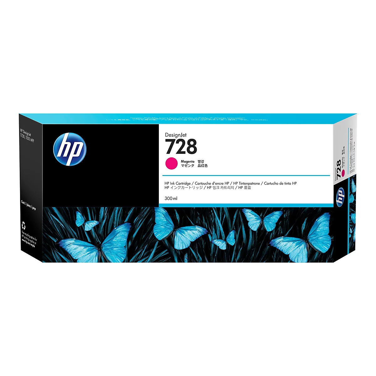 HP 728 - Magenta - original - DesignJet - Tintenpatrone