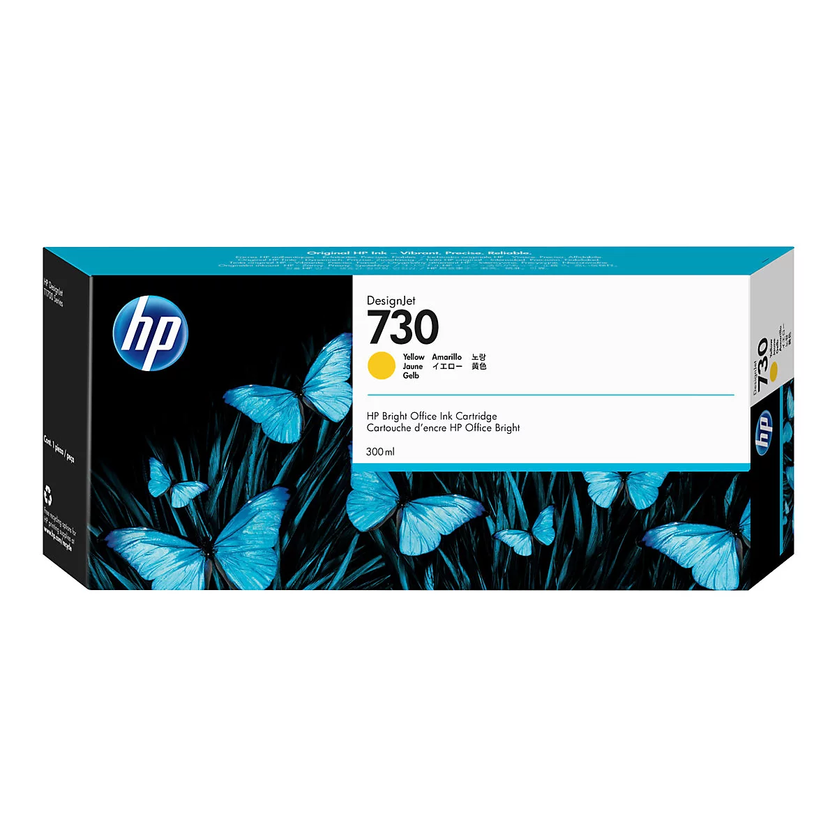 HP 730 - mit hoher Kapazität - Gelb - original - DesignJet - Tintenpatrone