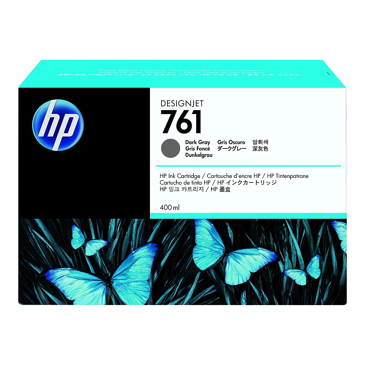 HP 761 - Dunkelgrau - original - DesignJet - Tintenpatrone