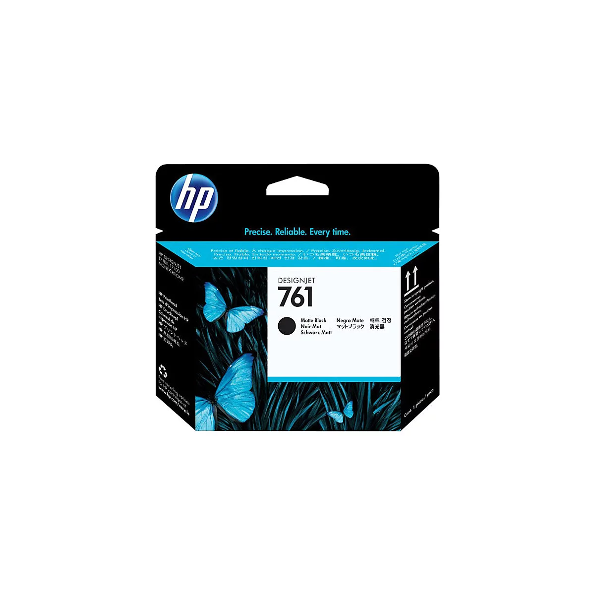 HP 761 - mattschwarz - Druckkopf