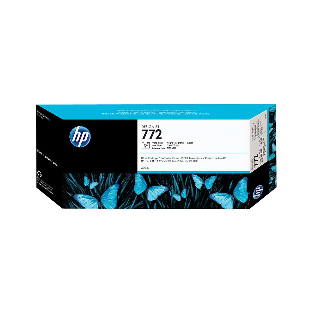 HP 772 - 300 ml - Photo schwarz - original - DesignJet - Tintenpatrone