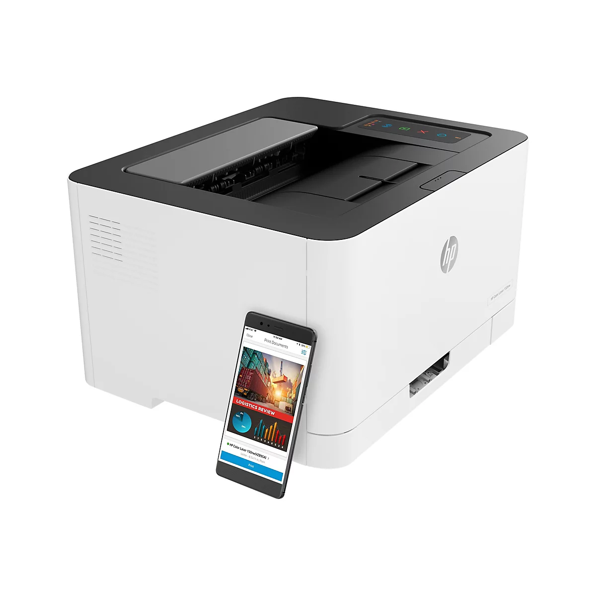HP Color Laser 150nw - Drucker - Farbe - Laser - A4/Legal - 600 x 600 dpi 4 Seiten/Min. (Farbe)