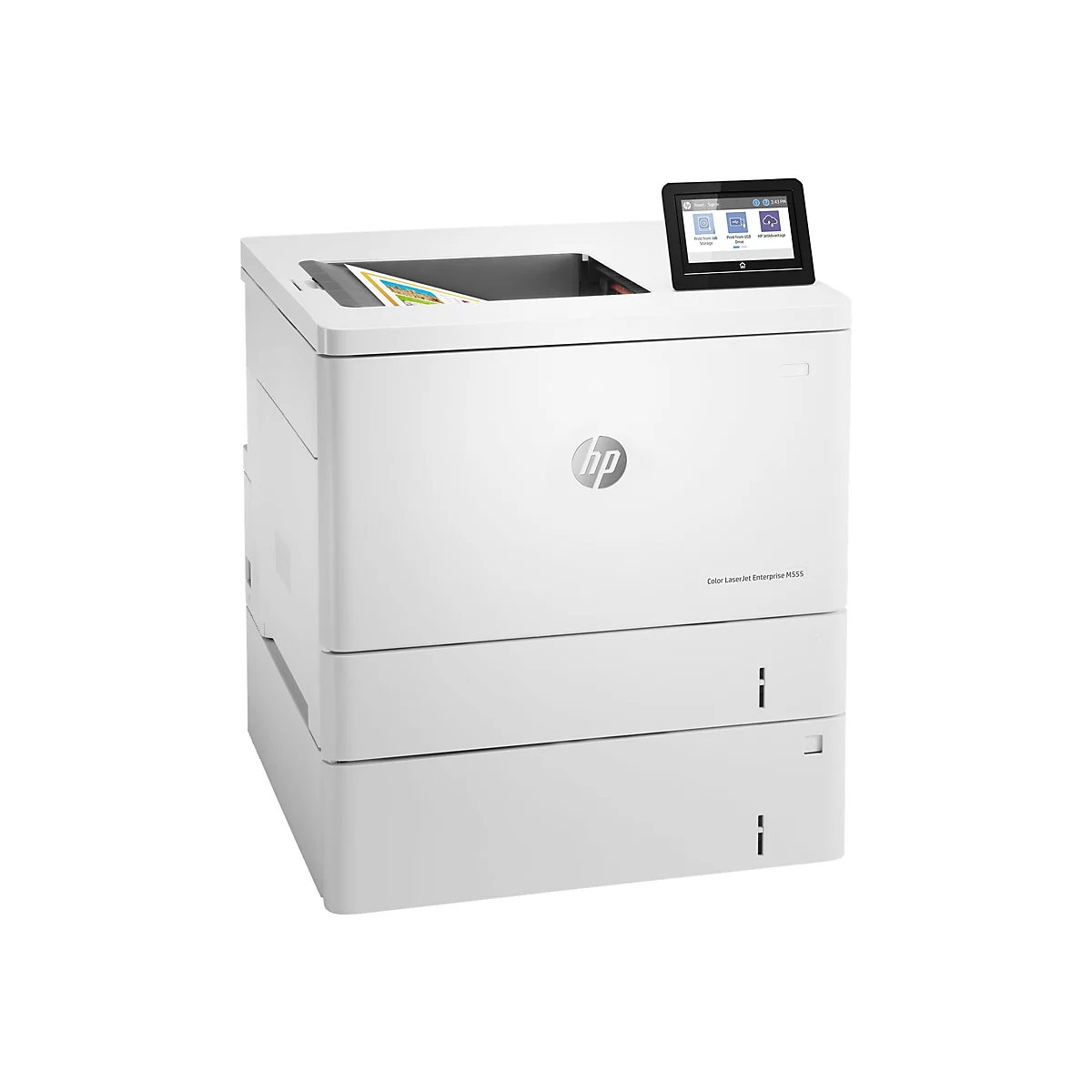 HP Color LaserJet Enterprise M555x - Drucker - Farbe - Duplex - Laser - A4/Legal