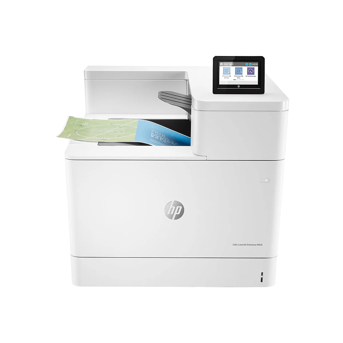 HP Color LaserJet Enterprise M856dn - Drucker - Farbe - Duplex - Laser - A3/Ledger