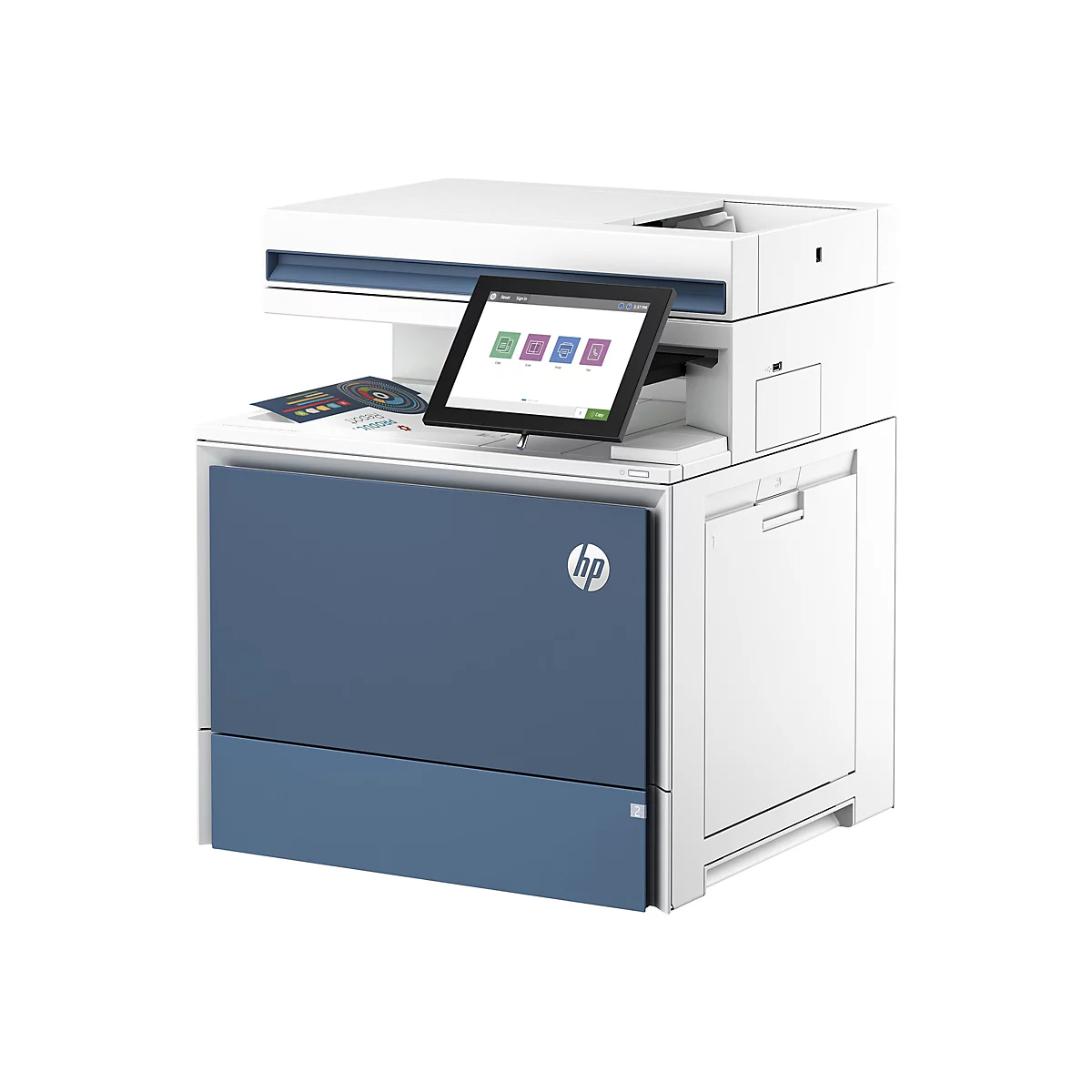 HP Color LaserJet Enterprise MFP 5800dn - Multifunktionsdrucker - Farbe - Laser - Legal (216 x 356 mm) (Original) - A4/Legal (Medien)