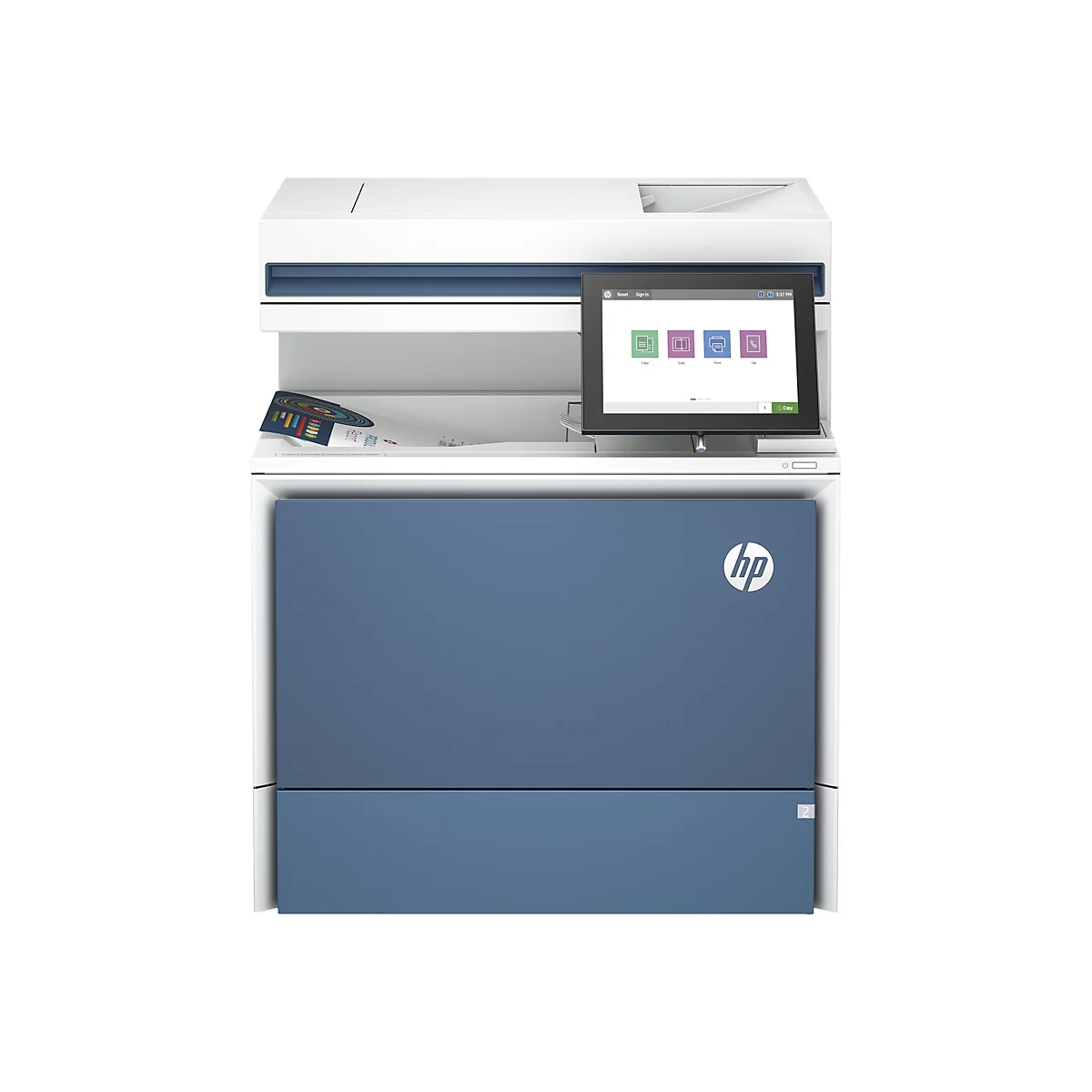 HP Color LaserJet Enterprise MFP 5800dn - Multifunktionsdrucker - Farbe - Laser - Legal (216 x 356 mm) (Original) - A4/Legal (Medien)