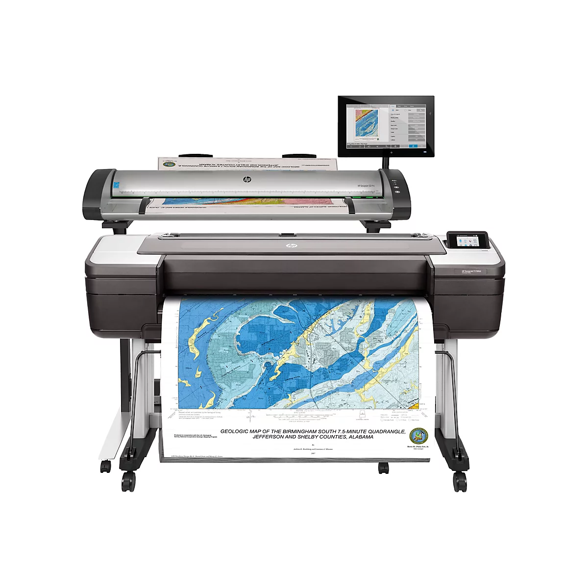 HP DesignJet T1700dr - Großformatdrucker - Farbe - Tintenstrahl