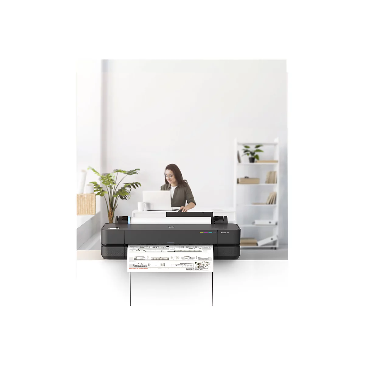 HP DesignJet T230 - Großformatdrucker - Farbe - Tintenstrahl