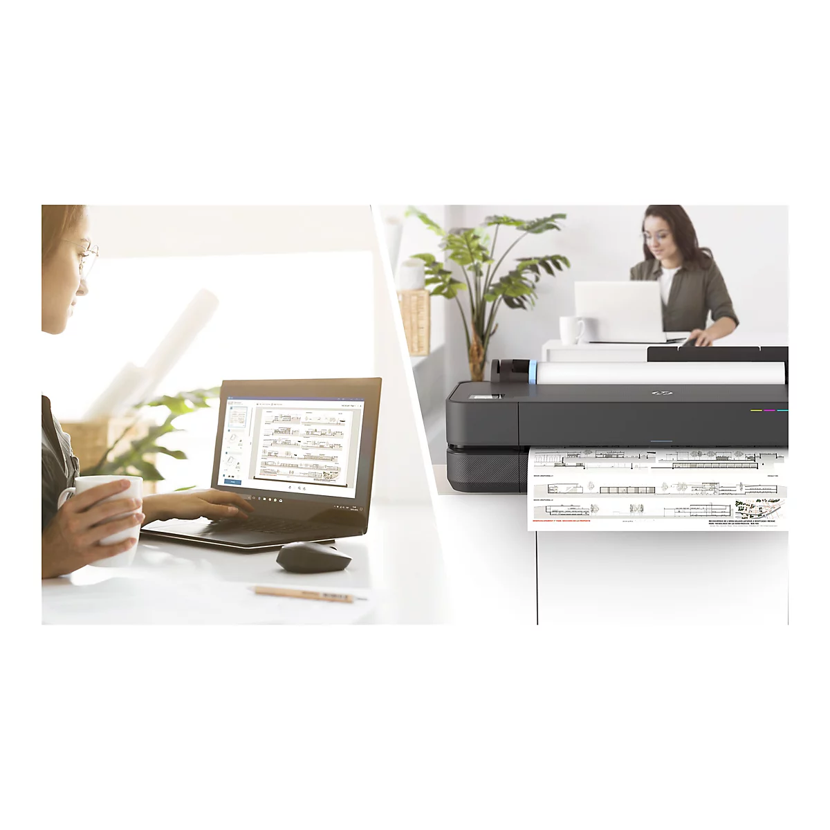 HP DesignJet T230 - Großformatdrucker - Farbe - Tintenstrahl