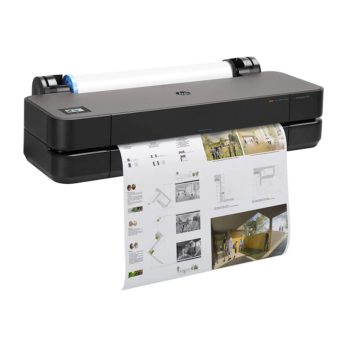 HP DesignJet T230 - Großformatdrucker - Farbe - Tintenstrahl