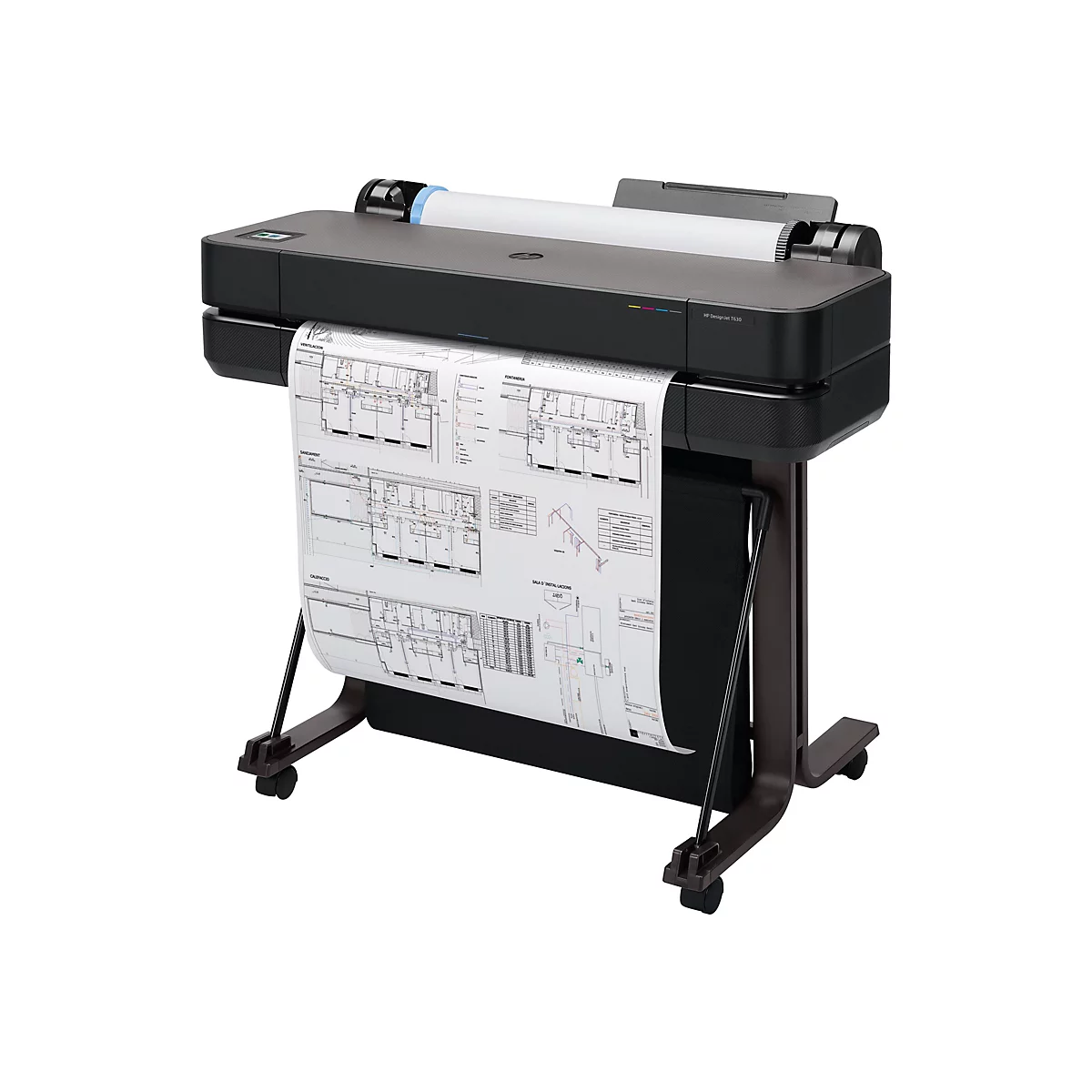 HP DesignJet T630 - 2025 Edition - 610 mm (24') Großformatdrucker - Farbe - Tintenstrahl - Rolle A1 (61,0 cm x 45,7 m), A1, ANSI D