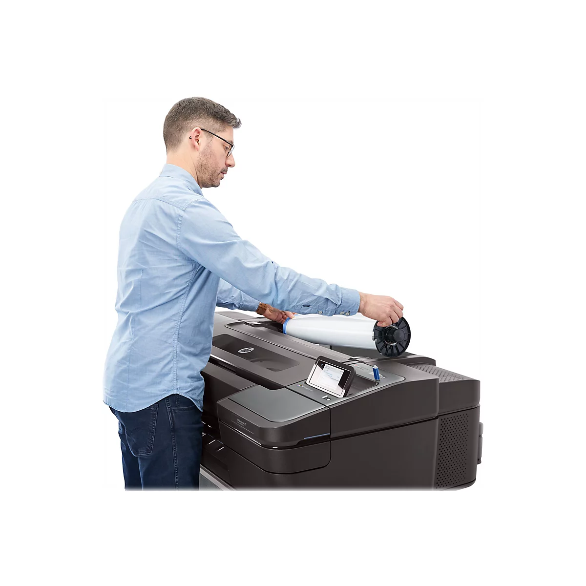 HP DesignJet Z9+ PostScript - 1118 mm (44') Großformatdrucker - Farbe - Tintenstrahl - Rolle (111,8 cm) - 2400 x 1200 dpi