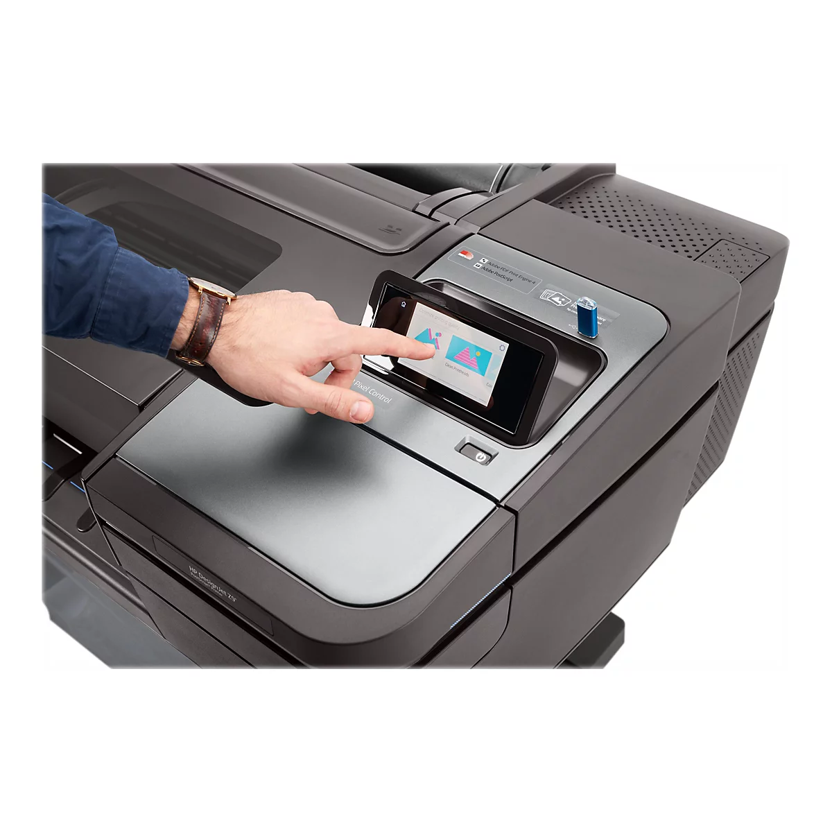 HP DesignJet Z9+ PostScript - 610 mm (24') Großformatdrucker - Farbe - Tintenstrahl - Rolle (61 cm) - 2400 x 1200 dpi