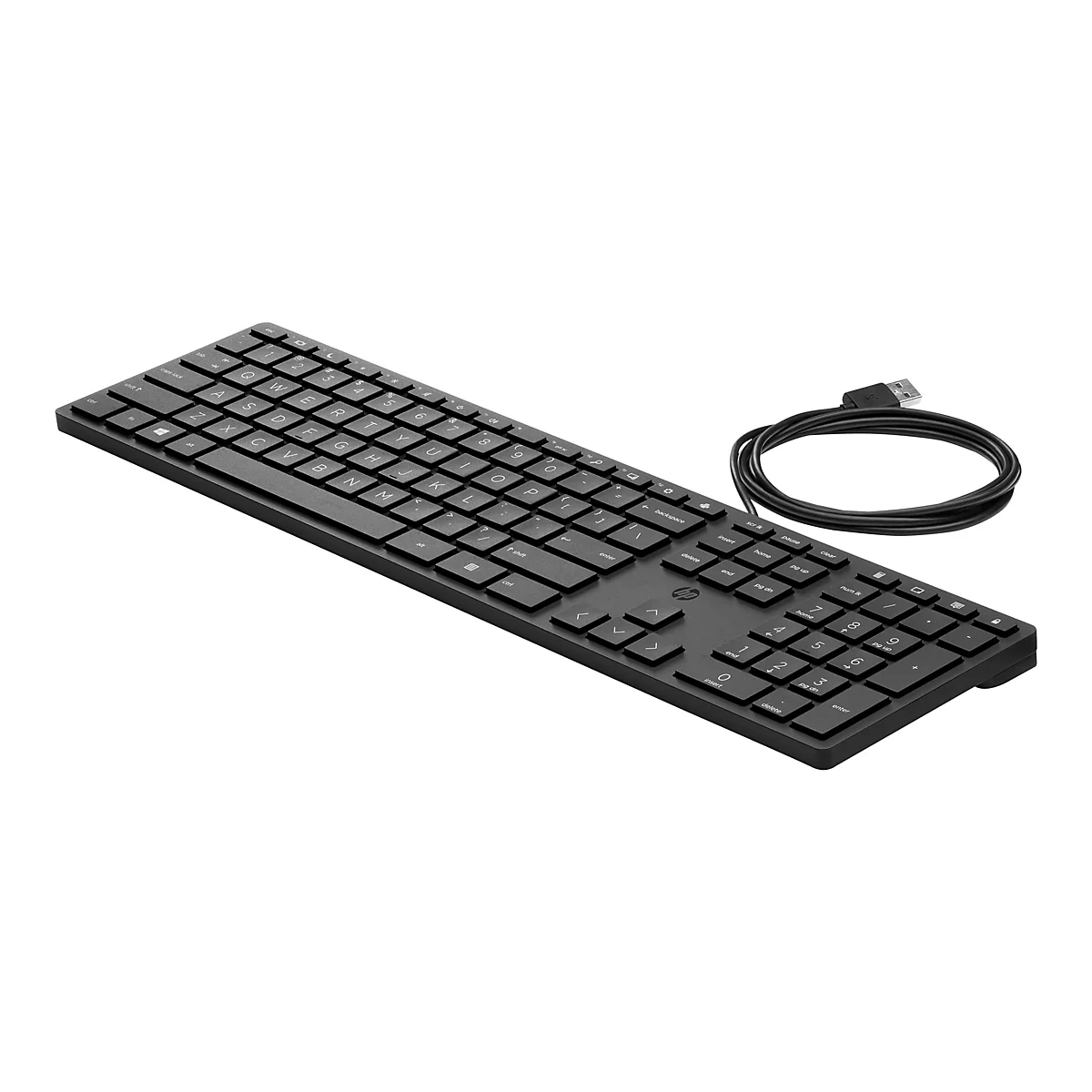 HP Desktop 320K - Tastatur - USB - Deutsch (Packung mit 12) - für HP 34; Elite Mobile Thin Client mt645 G7; Pro Mobile Thin Client mt440 G3