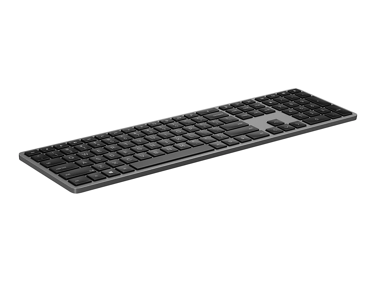 HP Dual Mode 975 - Tastatur - hinterleuchtet - Bluetooth - Deutsch - für Elite Mobile Thin Client mt645 G7; ZBook Studio G9; ZBook Firefly 14 G9; ZBook Fury 16 G9