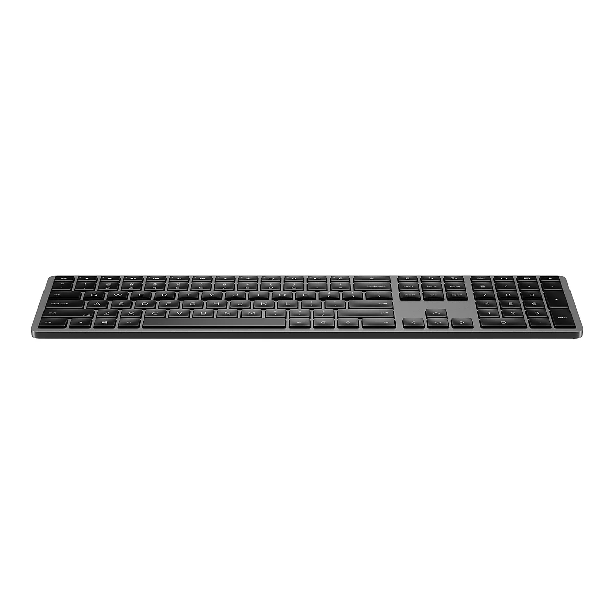 HP Dual Mode 975 - Tastatur - hinterleuchtet - kabellos - Bluetooth - Deutsch