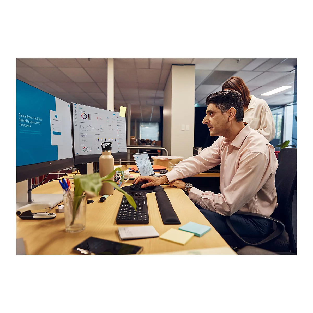 HP Elite Mobile Thin Client mt645 G7 - 180°-Scharnierdesign - AMD Ryzen 3 5425U / 2.7 GHz - HP ThinPro - Radeon Graphics - 8 GB RAM