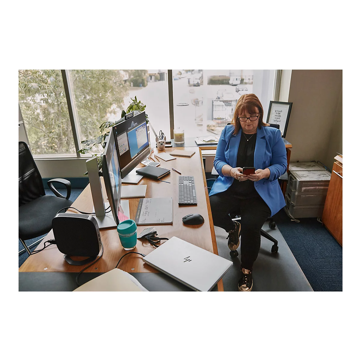 HP Elite Mobile Thin Client mt645 G7 - 180°-Scharnierdesign - AMD Ryzen 3 5425U / 2.7 GHz - HP ThinPro - Radeon Graphics - 8 GB RAM