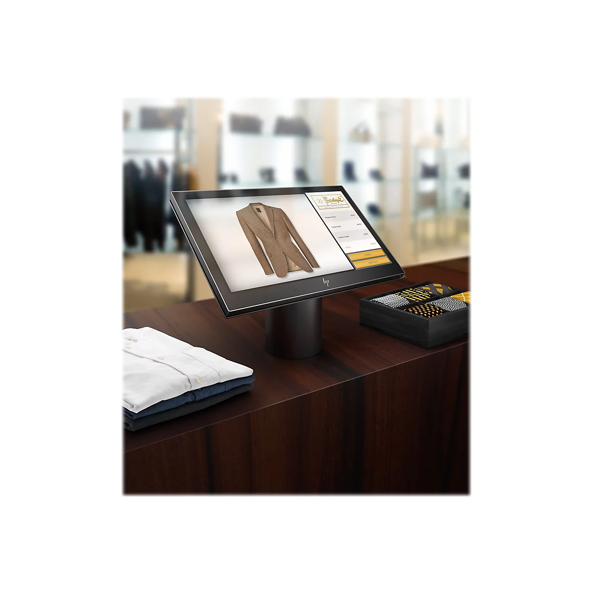 HP Engage One 145 - All-in-One (Komplettlösung) - 1 x Core i5 7300U / 2.6 GHz - vPro - RAM 8 GB - SSD 256 GB