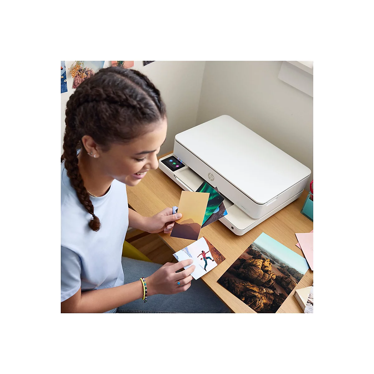 HP ENVY 6120e All-in-One - Multifunktionsdrucker - Farbe - Tintenstrahl - 216 x 297 mm (Original) - A4/Letter (Medien)
