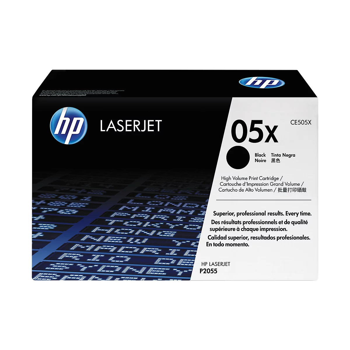 HP LaserJet CE505X printcassette zwart