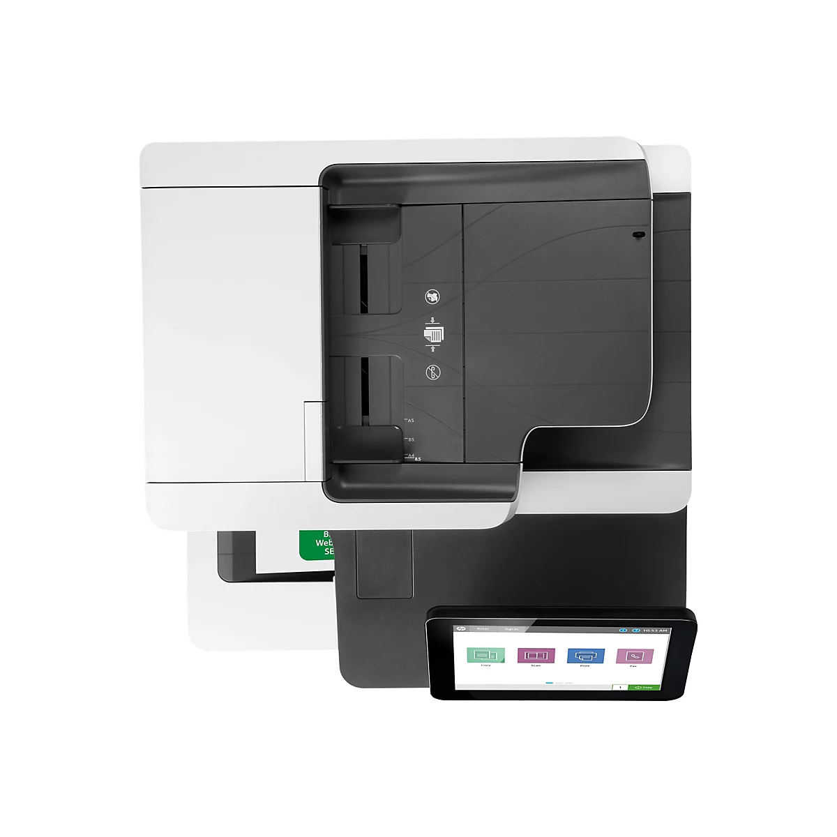HP LaserJet Enterprise Flow MFP M578c - Multifunktionsdrucker - Farbe - Laser - Legal (216 x 356 mm) (Original) - A4/Legal (Medien)