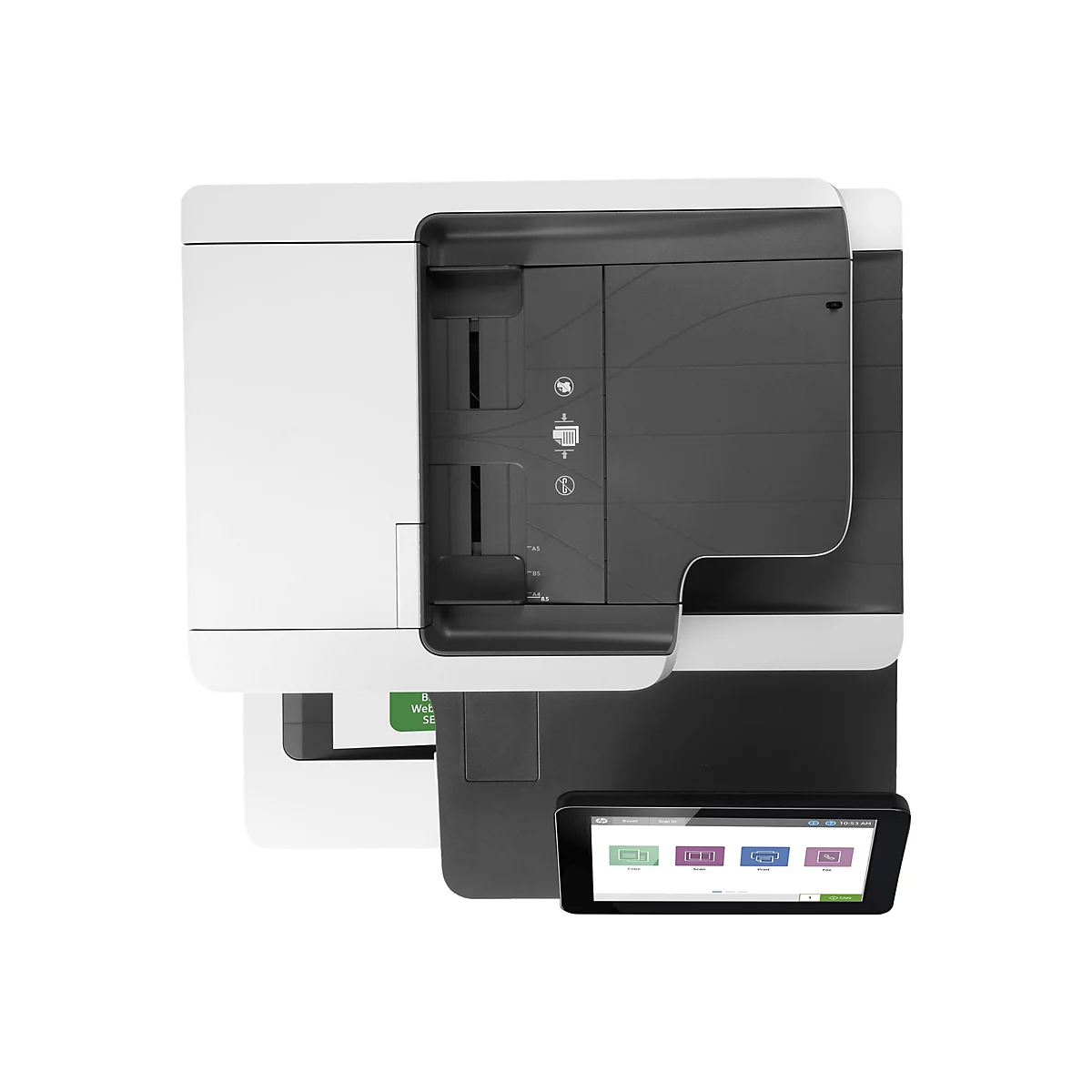 HP LaserJet Enterprise Flow MFP M578c - Multifunktionsdrucker - Farbe - Laser - Legal (216 x 356 mm) (Original) - A4/Legal (Medien)