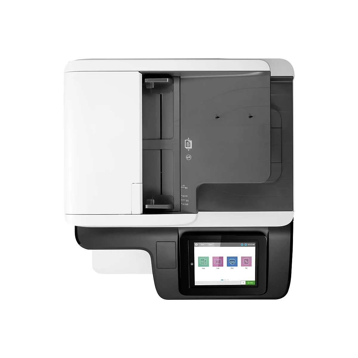 HP LaserJet Enterprise Flow MFP M776z - Multifunktionsdrucker - Farbe - Laser - 297 x 864 mm (Original) - A3/Ledger (Medien)
