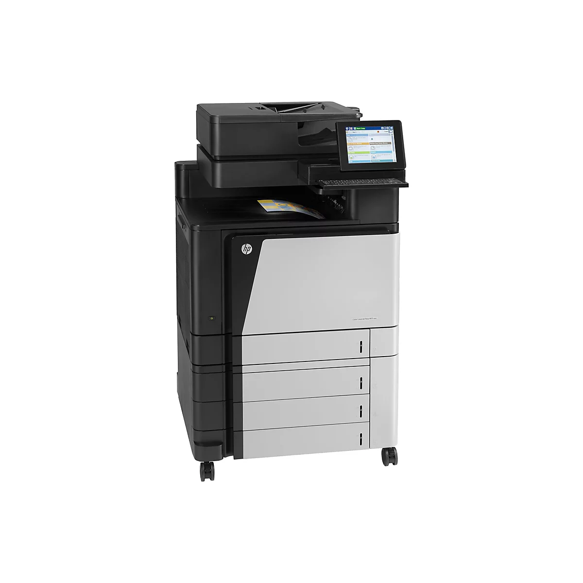 HP LaserJet Enterprise Flow MFP M880z - Multifunktionsdrucker - Farbe - Laser - A3 (297 x 420 mm), Ledger (279 x 432 mm) (Original) - A3/Ledger (Medien)