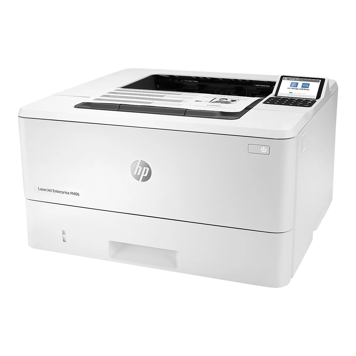 HP LaserJet Enterprise M406dn - Drucker - s/w - Laser