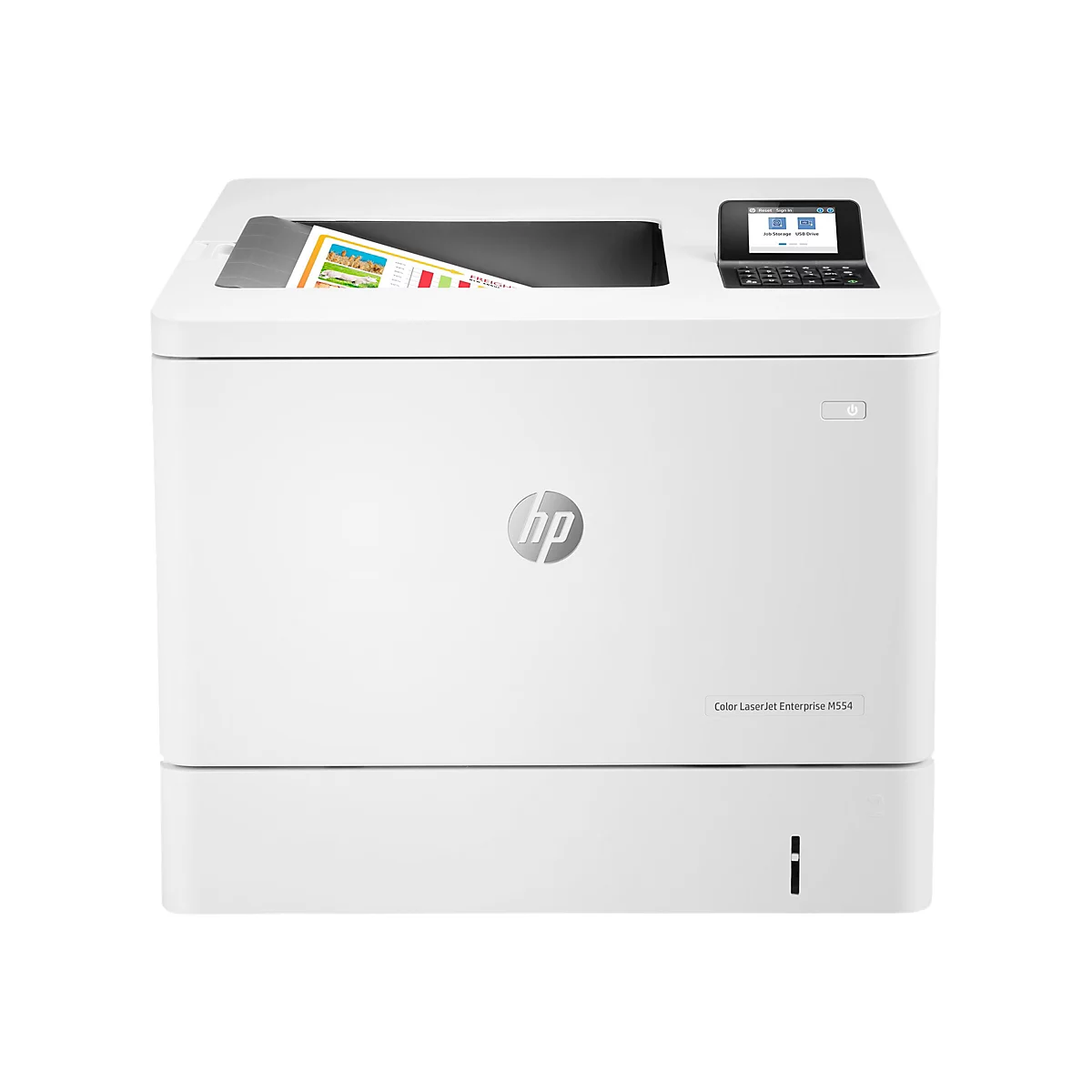 HP LaserJet Enterprise M554dn - Drucker - Farbe - Laser
