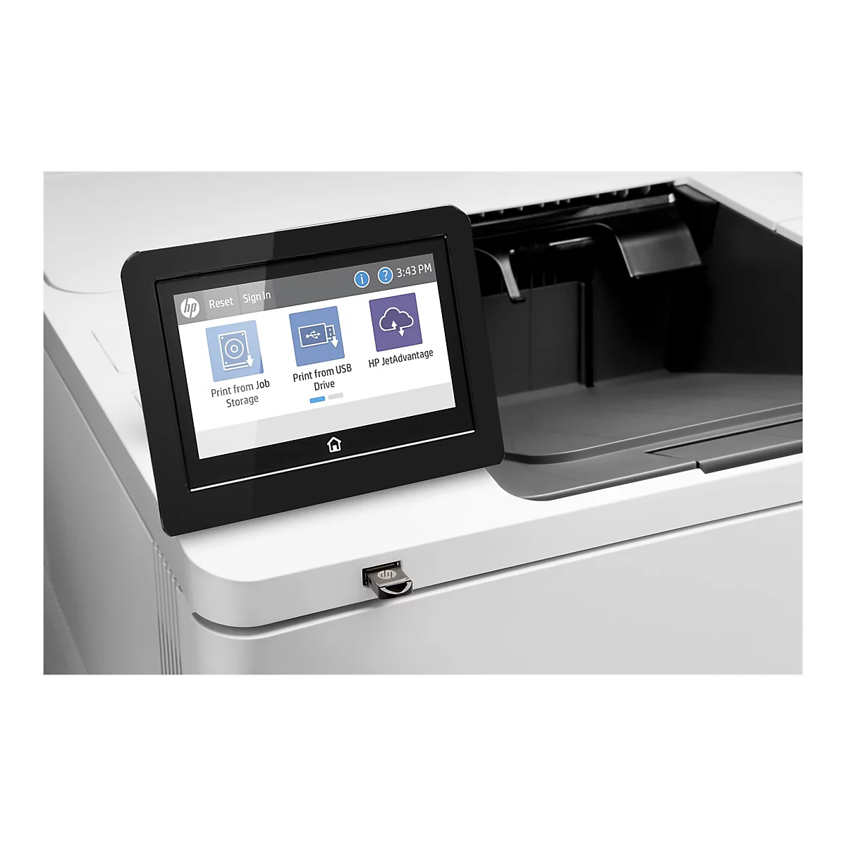 HP LaserJet Enterprise M612dn - Drucker - s/w - Duplex - Laser - A4/Legal