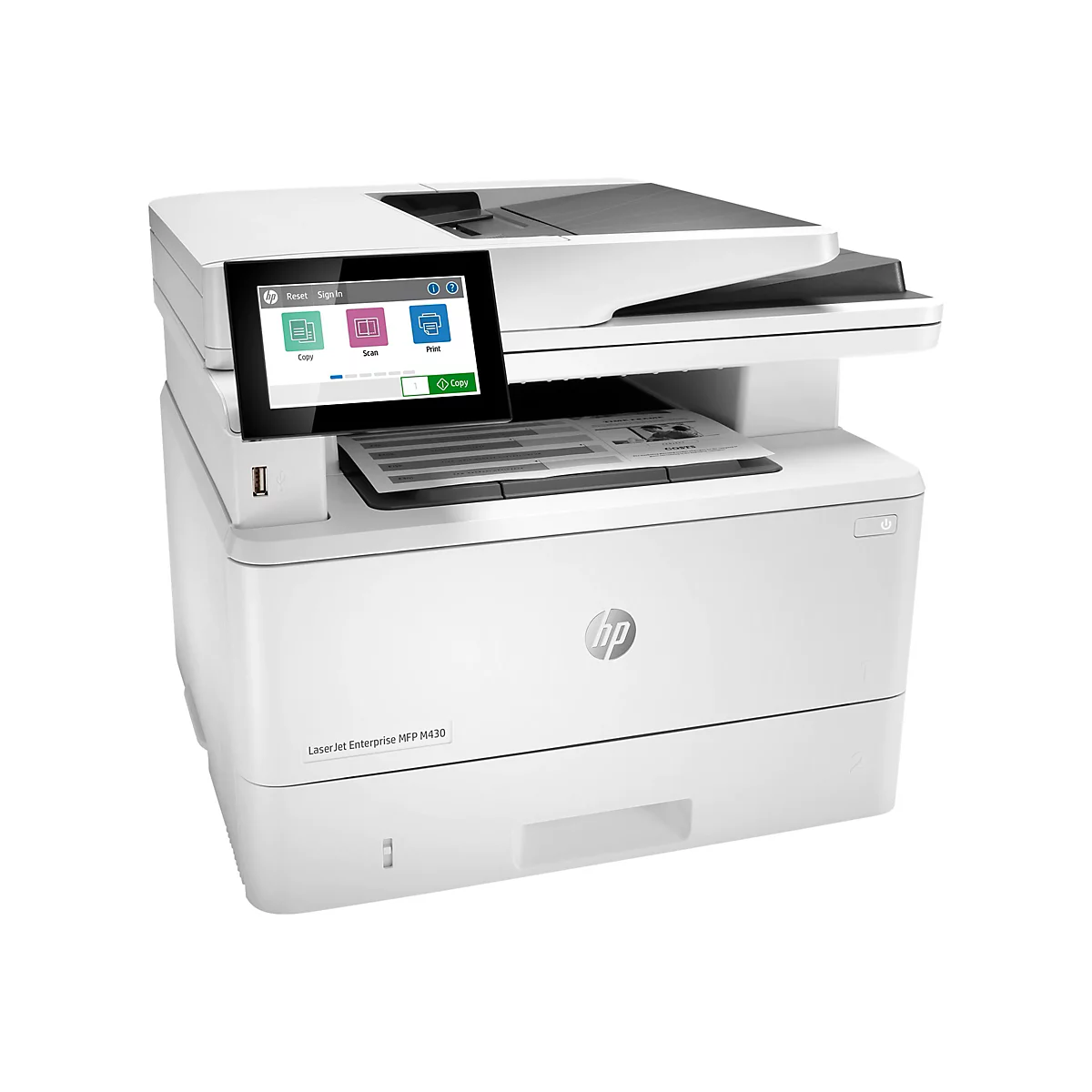 HP LaserJet Enterprise MFP M430f - Multifunktionsdrucker - s/w