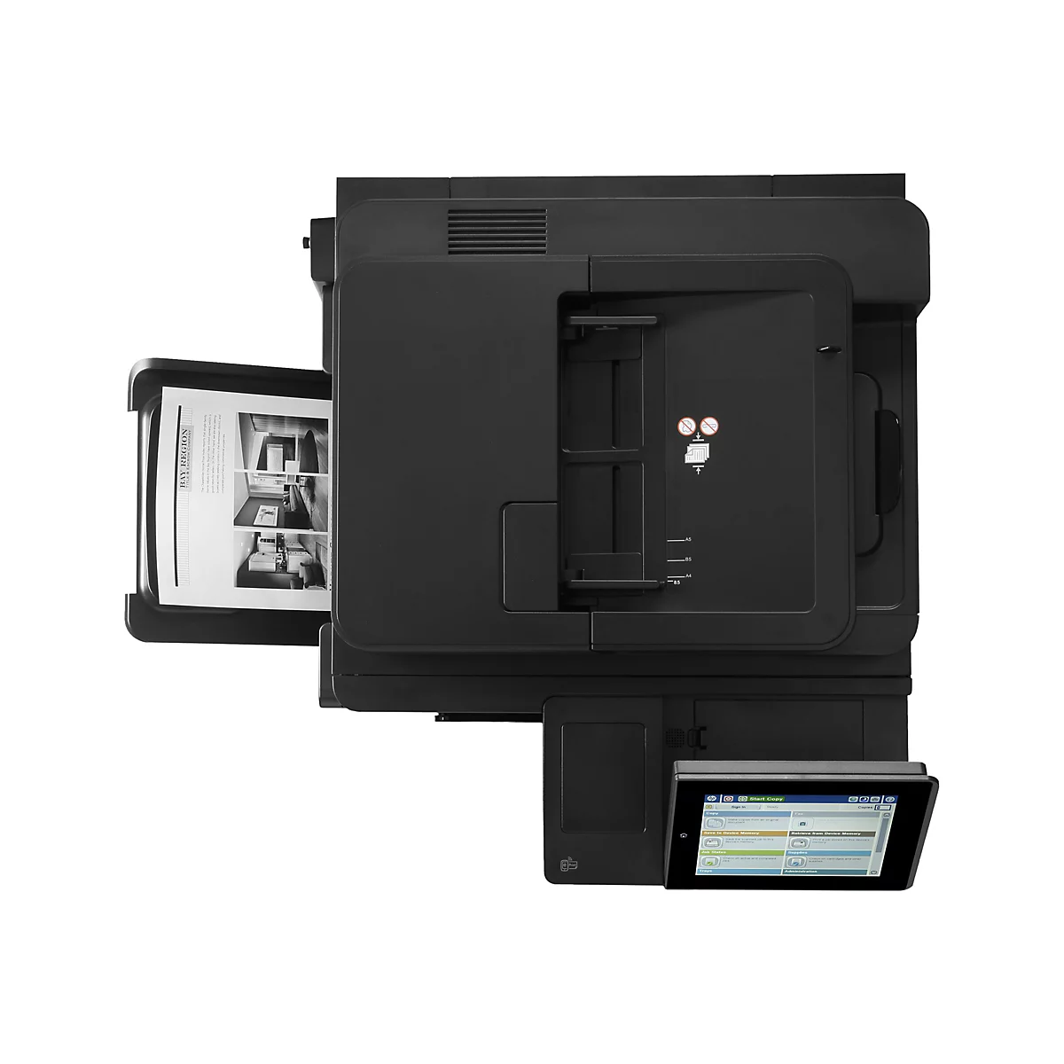 HP LaserJet Enterprise MFP M630dn - Multifunktionsdrucker - s/w - Laser - Legal (216 x 356 mm) (Original) - A4/Legal (Medien)
