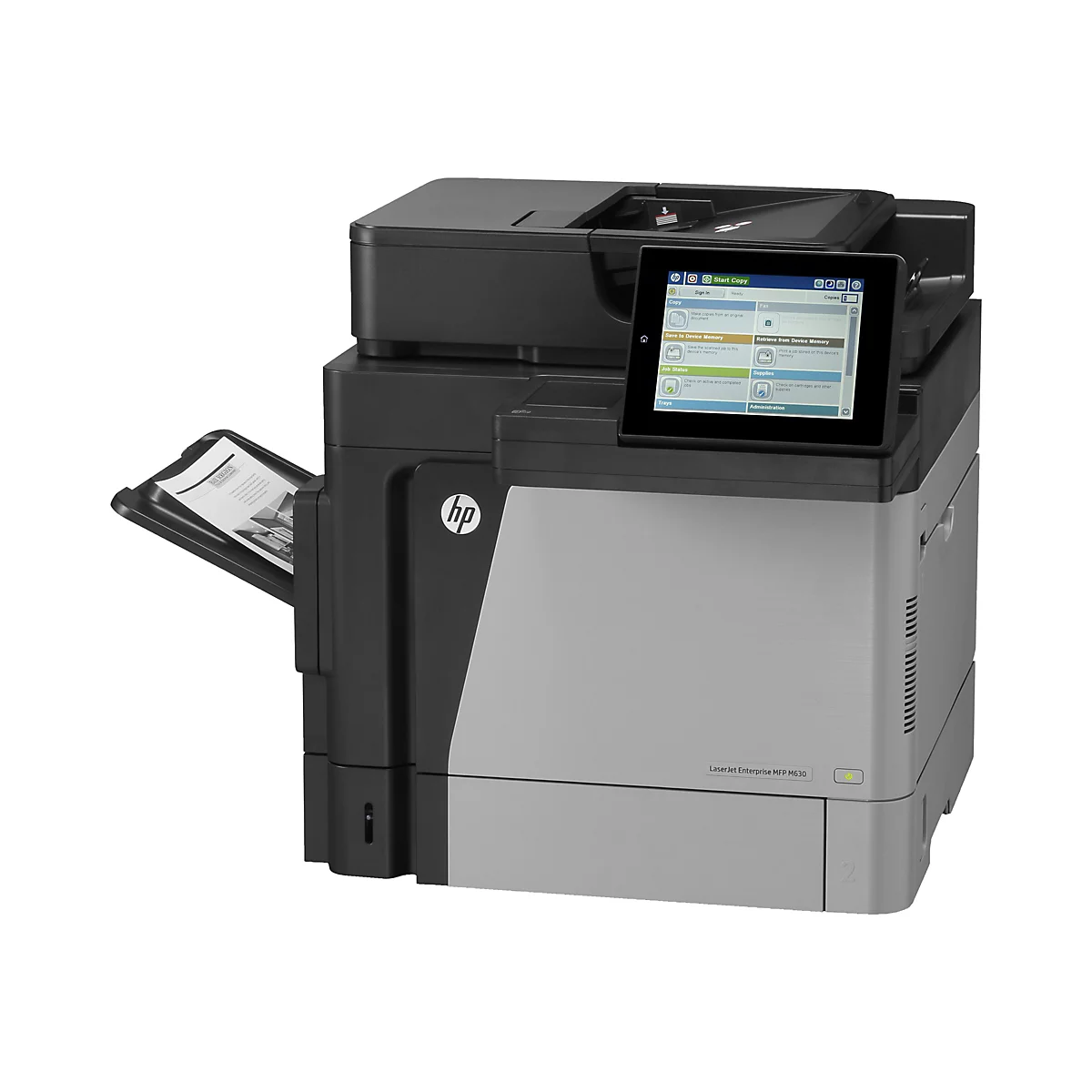 HP LaserJet Enterprise MFP M630dn - Multifunktionsdrucker - s/w - Laser - Legal (216 x 356 mm) (Original) - A4/Legal (Medien)