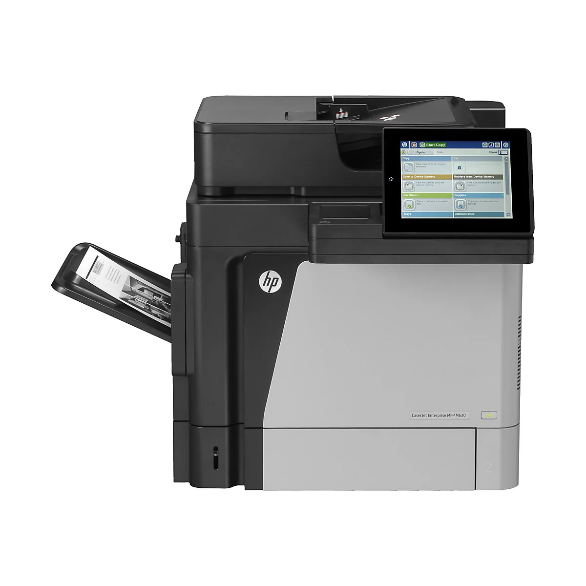 HP LaserJet Enterprise MFP M630dn - Multifunktionsdrucker - s/w - Laser - Legal (216 x 356 mm) (Original) - A4/Legal (Medien)